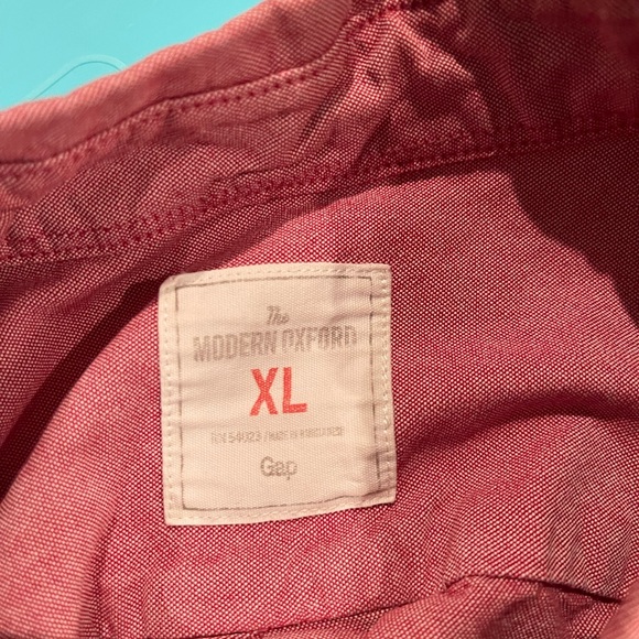 Gap Men’s Long Sleeve Polo Shirt - Picture 3 of 5